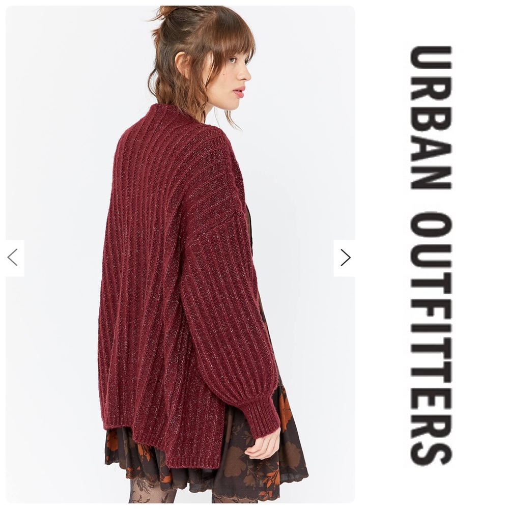 Urban Outfitters Ava Open-Front Cardigan - Picture 5 of 5